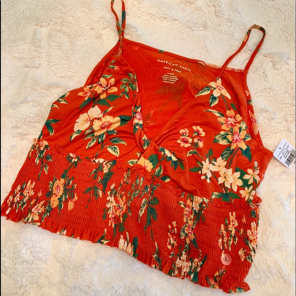 Front knot crop top